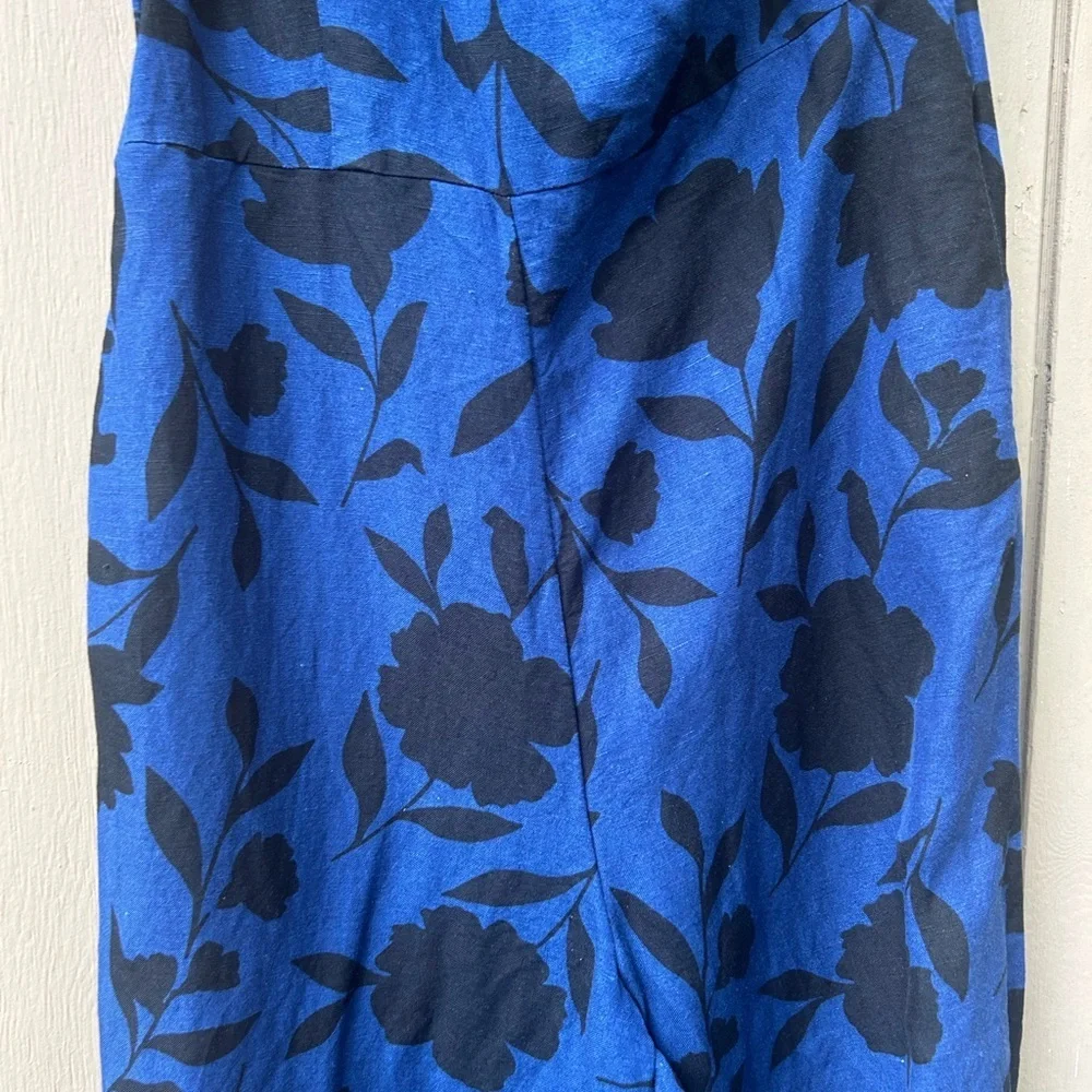 NWT Kate Spade x Target Linen Blend One Shoulder Floral Jumpsuit